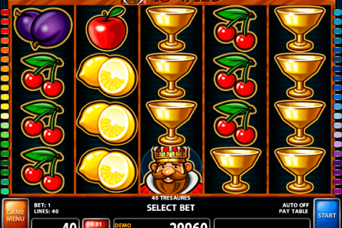 40 Treasures Casino Technology Slot Machine 