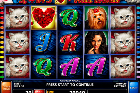 American Gigolo Casino Technology Slot Machine 