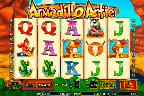 Armadillo Artie Amaya Casino Slots 