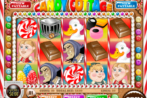 Candy Cottage Rival Casino Slots 