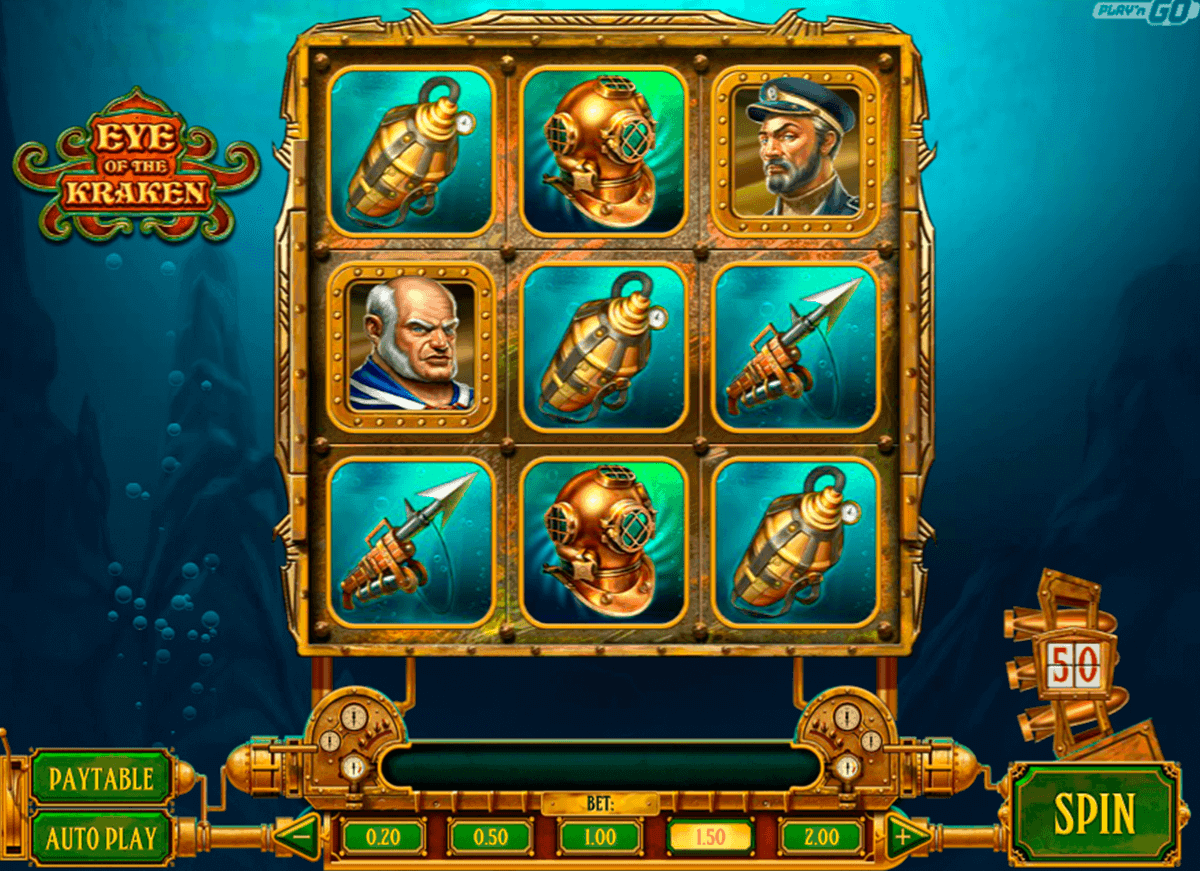 eye of the kraken playn go casino slots 