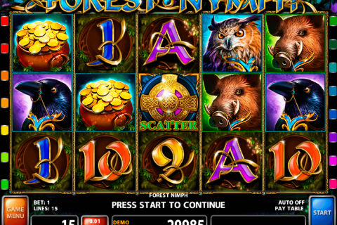 Forest Nymph Casino Technology Slot Machine 