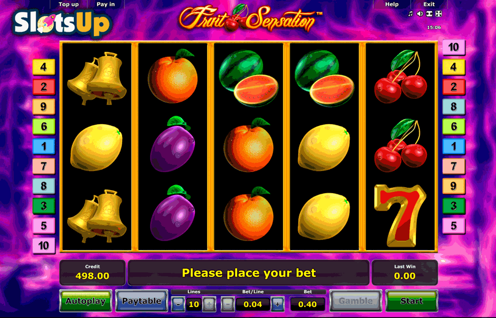 fruit sensation novomatic casino slots 