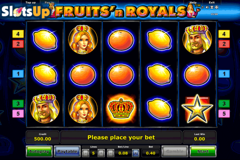 Fruitsn Royals Novomatic Casino Slots 
