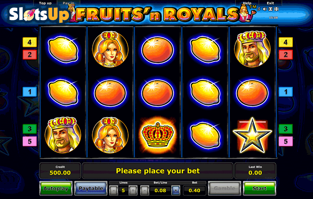fruitsn royals novomatic casino slots 