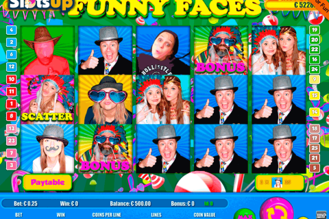 Funny Faces Portomaso Casino Slots 