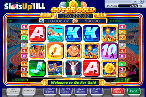 Go For Gold Ash Gaming Casino Slots 