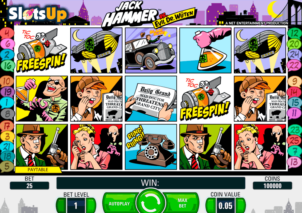 jack hammer netent casino slots 