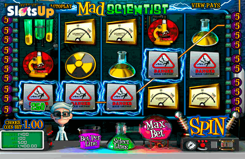 mad scientist betsoft casino slots 
