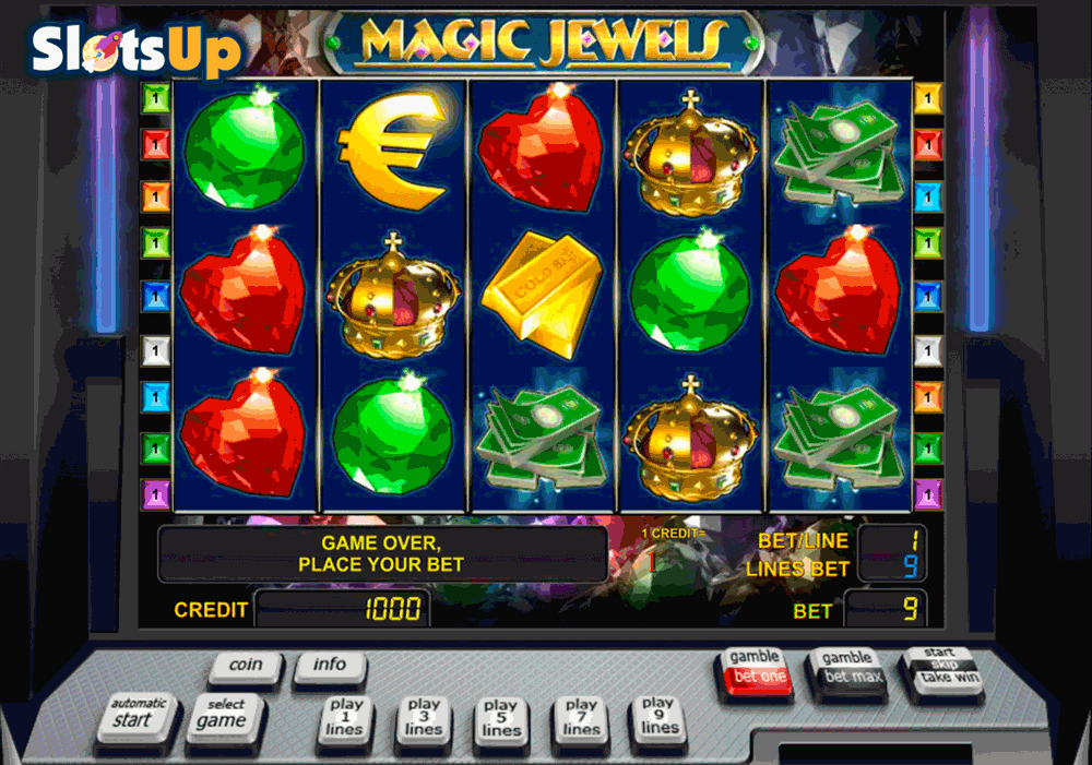 magic jewels novomatic casino slots 