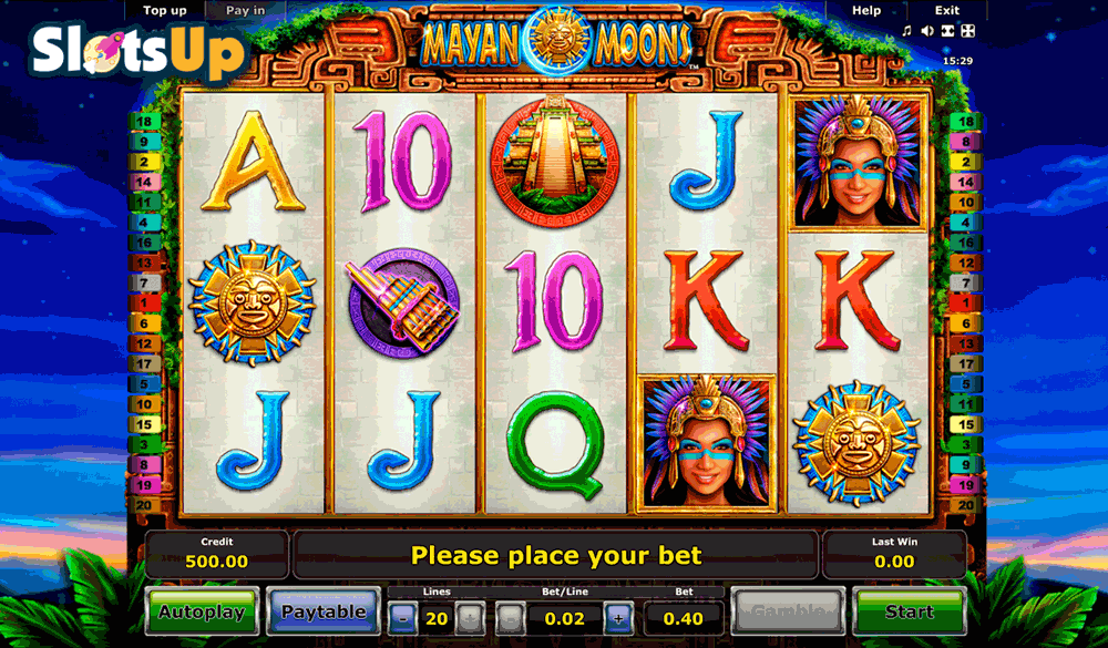 mayan moons novomatic casino slots 