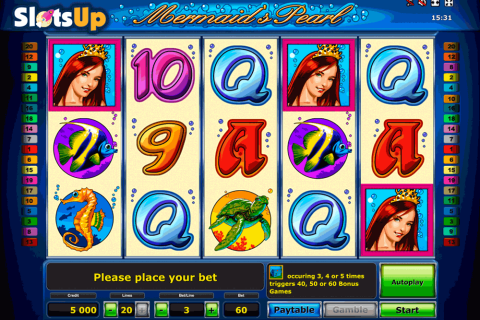 Mermaids Pearl Deluxe Novomatic Casino Slots 