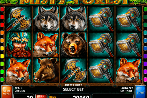 Misty Forest Casino Technology Slot Machine 