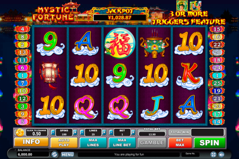 Mystic Fortune Habanero Slot Machine 