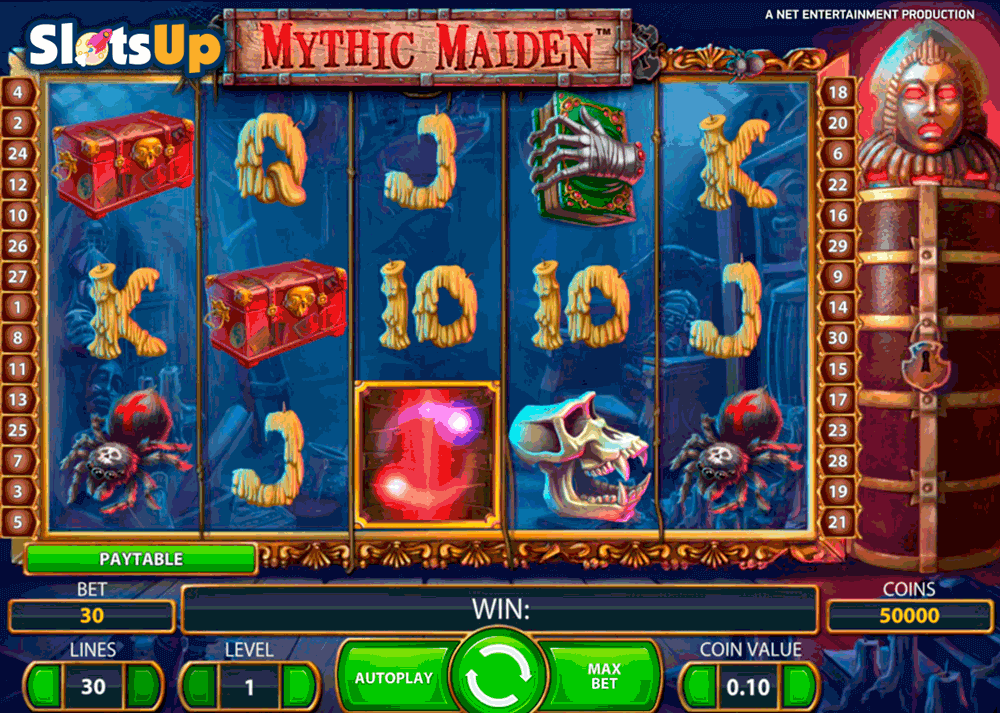 mythic maiden netent casino slots 
