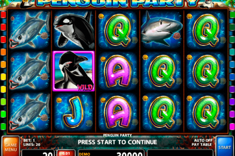 Penguin Party Casino Technology Slot Machine 