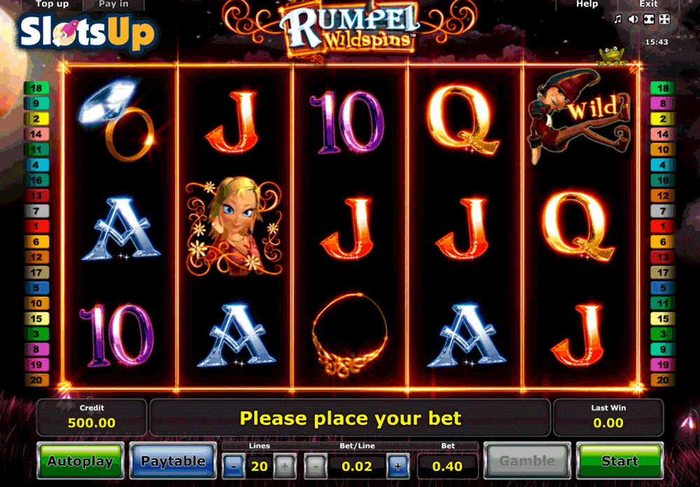 rumpel wildspins novomatic casino slots 