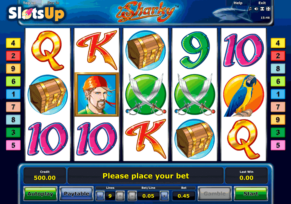 sharky novomatic casino slots 