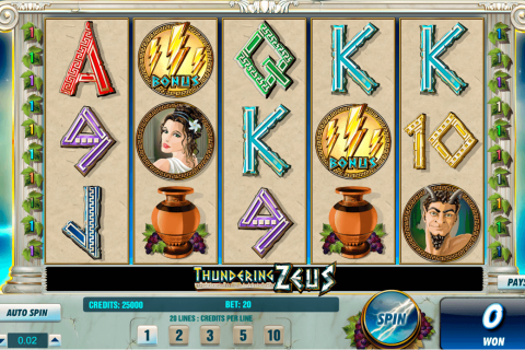 Thundering Zeus Amaya Casino Slots 