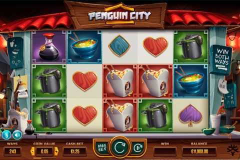 Penguin City Yggdrasil Casino Slots 
