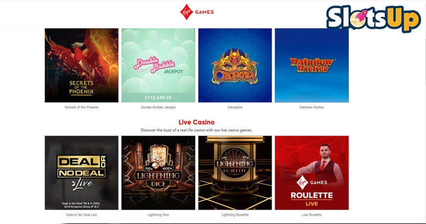 Virgin Games Casino Online