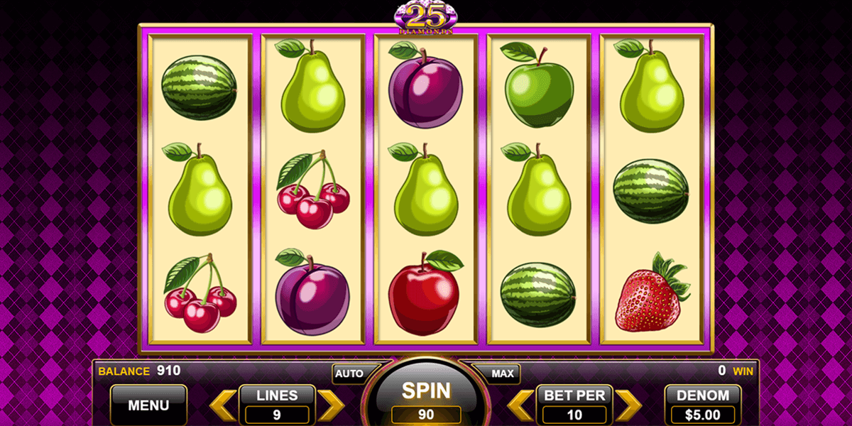 25 diamonds spin games casino slots 