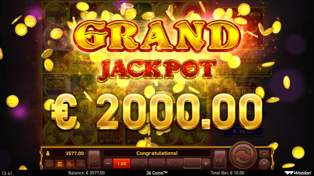 36 Coins Grand Jackpot 