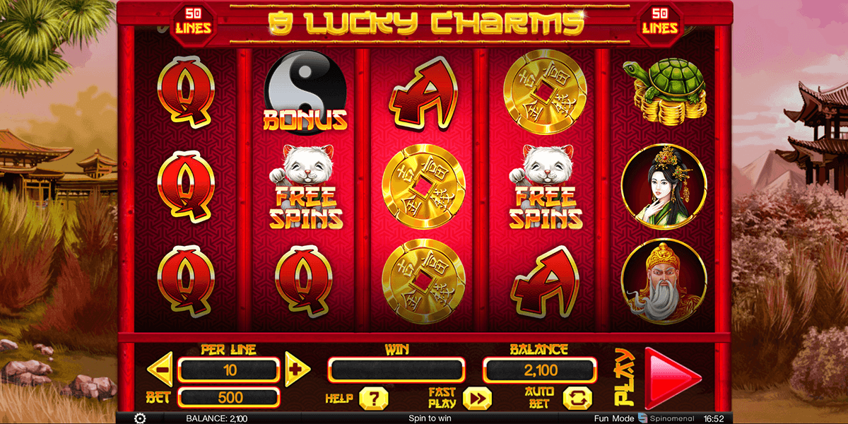 8 lucky charms spinomenal casino slots 