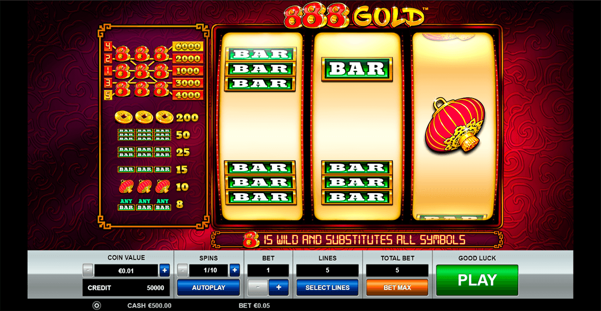 888 gold pragmatic casino slots 