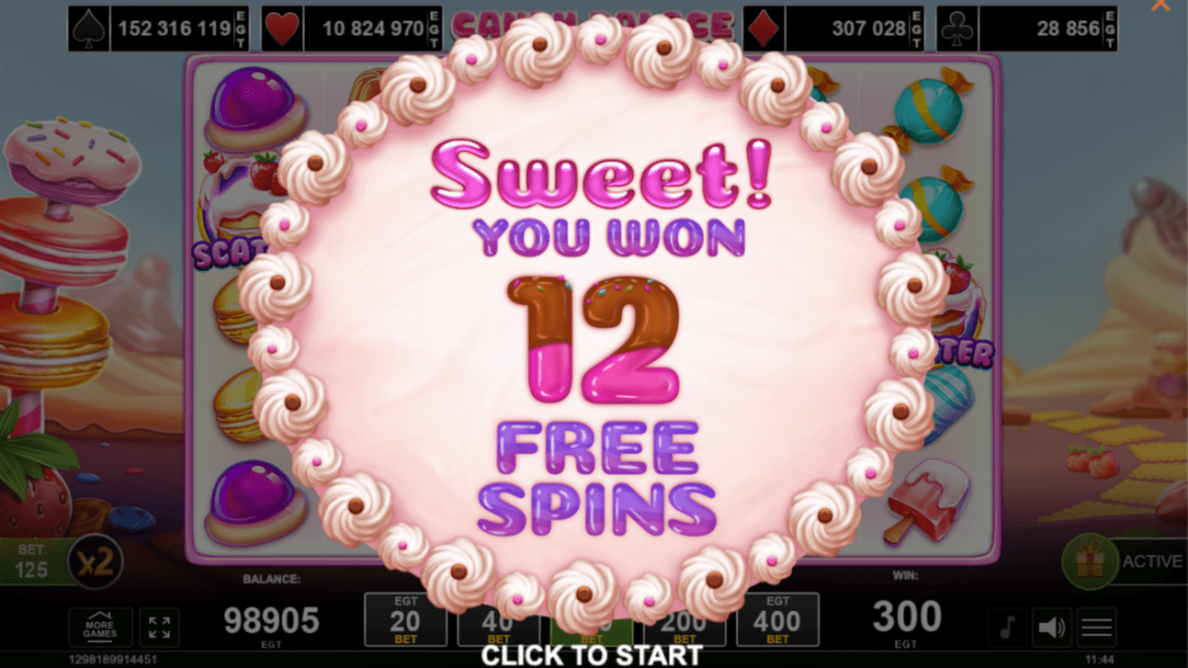 Candy Palace Free Spins 