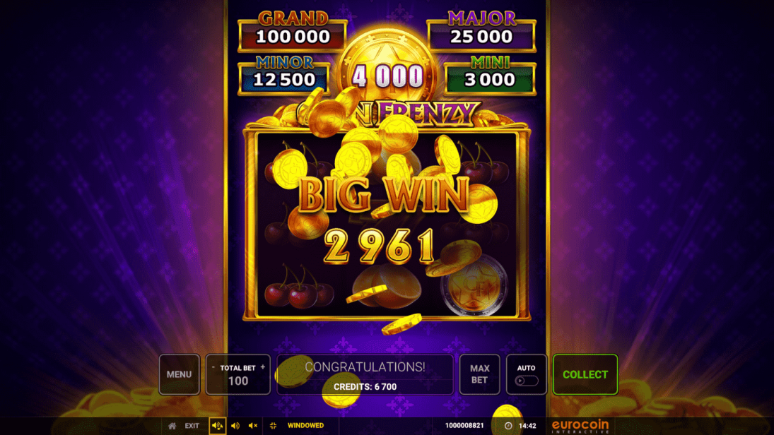 Coin Frenzy Big Win 