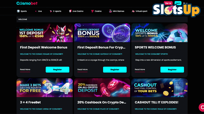 Cosmobet Promotions