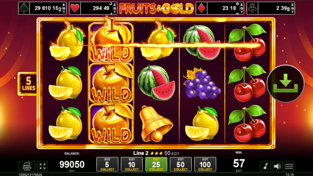 Fruits And Gold Wild 