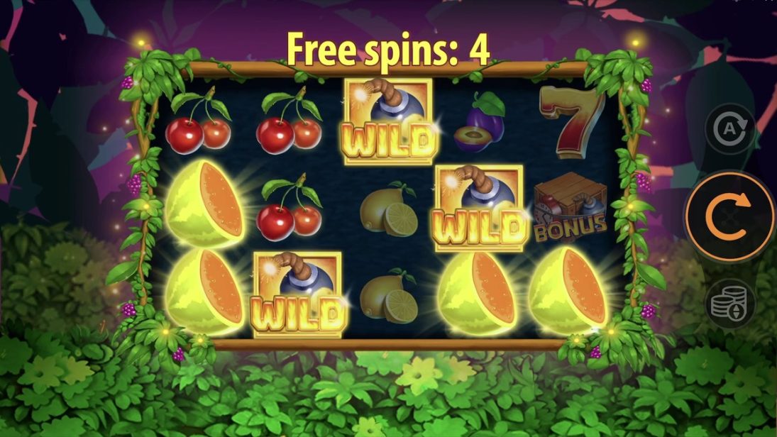 Fruits And Bombs Wild Free Spins 