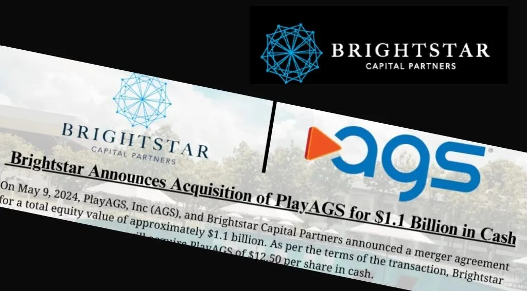 Gaming Supplier AGS To Be Acquired By Brightstar Capital In 1.1 Billion Deal 