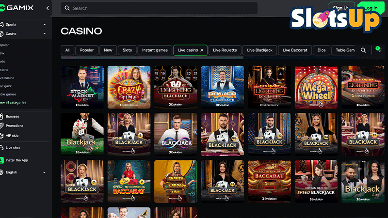 Gamix Live Casino