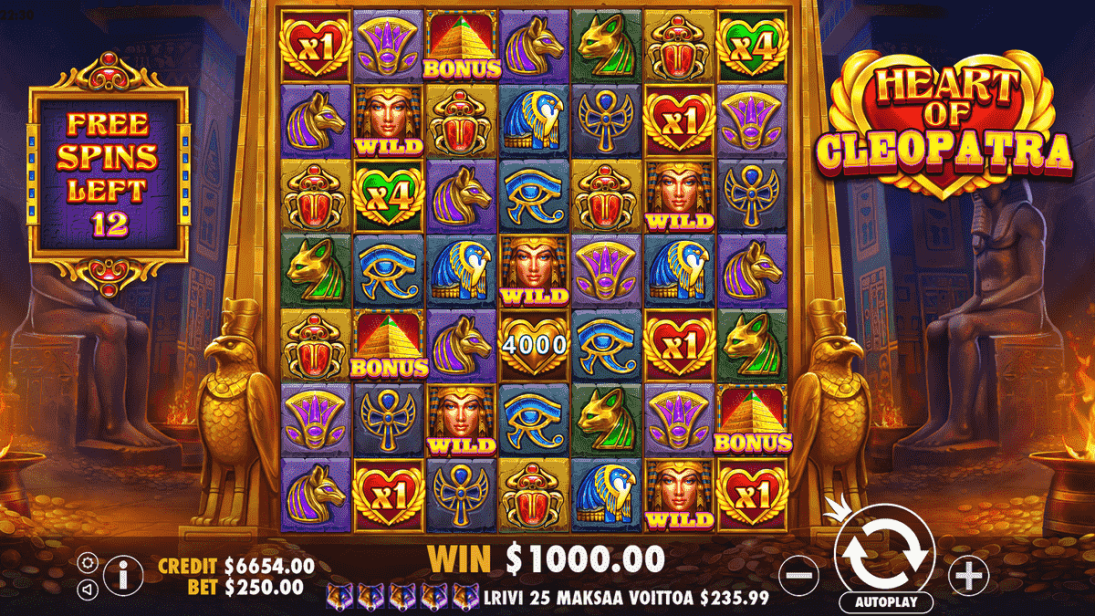 Heart Of Cleopatra Free Game 