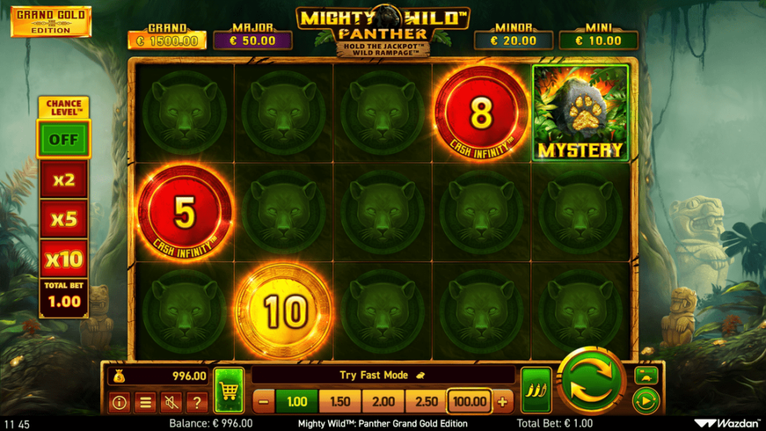 Mighty Wild Panther Grand Gold Editio Base Game 