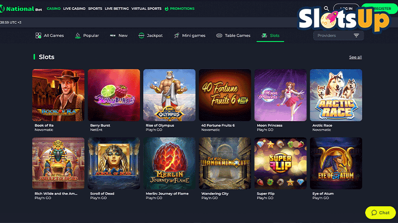 NationalBet Casino Slots