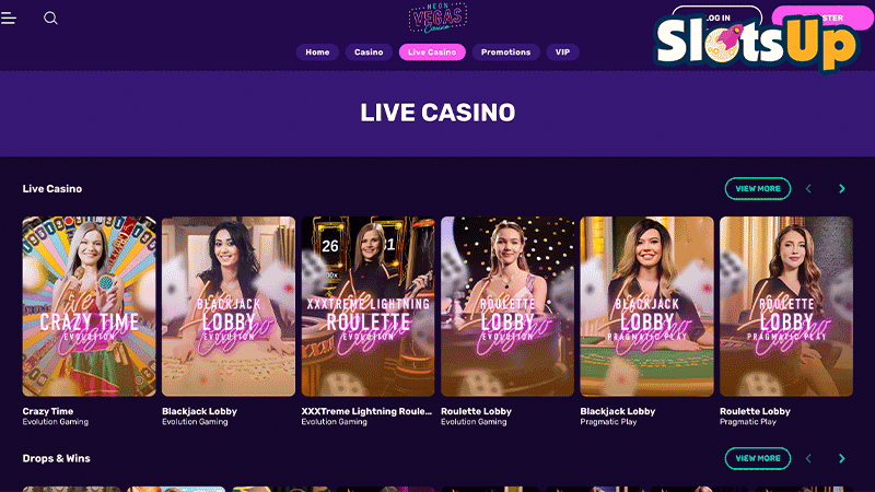 Neon Vegas Live Casino