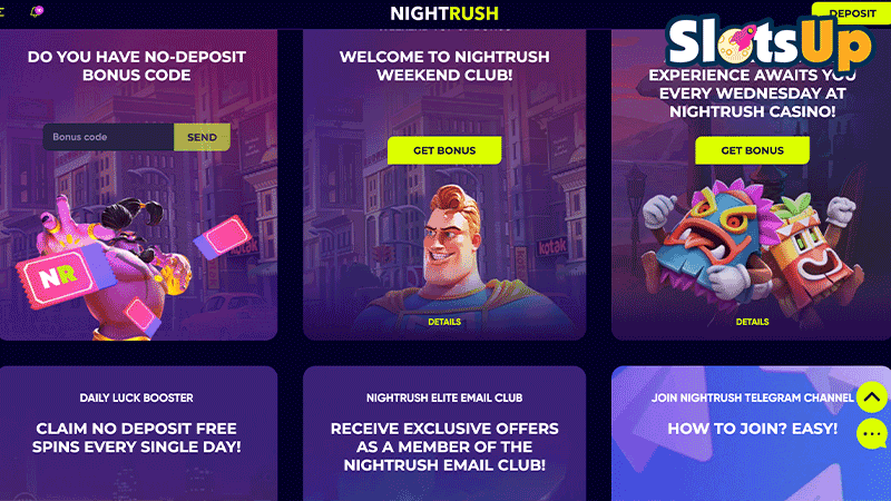 NightRush Promotions