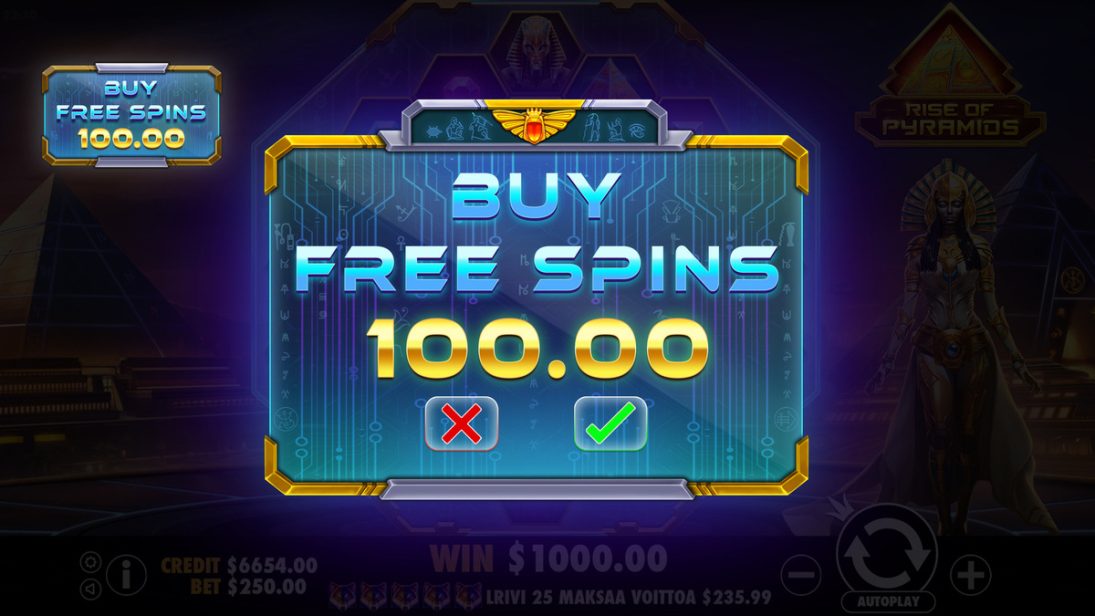 Rise Of Pyramid Buy Feature 