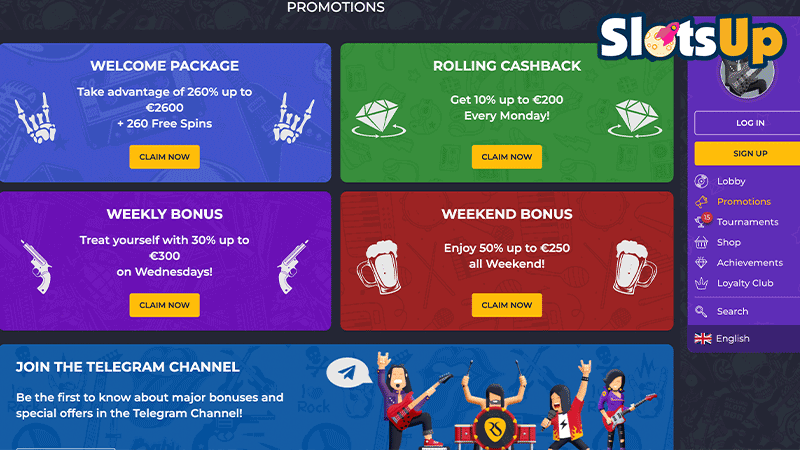 Rolling Slots Promotions