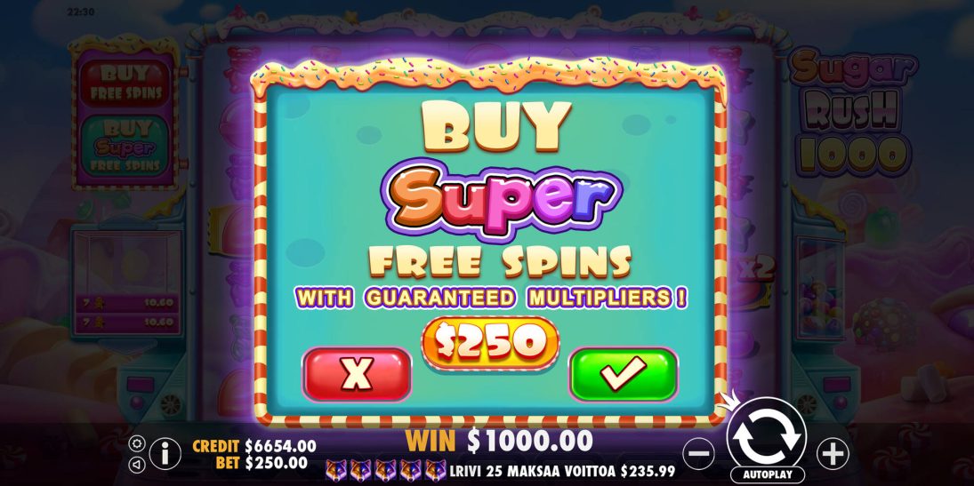 Sugar Rush 1000 Buy Super Featur 
