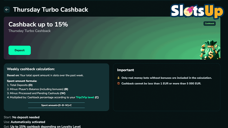 Trip2Vip Cashback