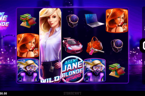 Agent Jane Blonde Returns Microgaming Casino Slots 