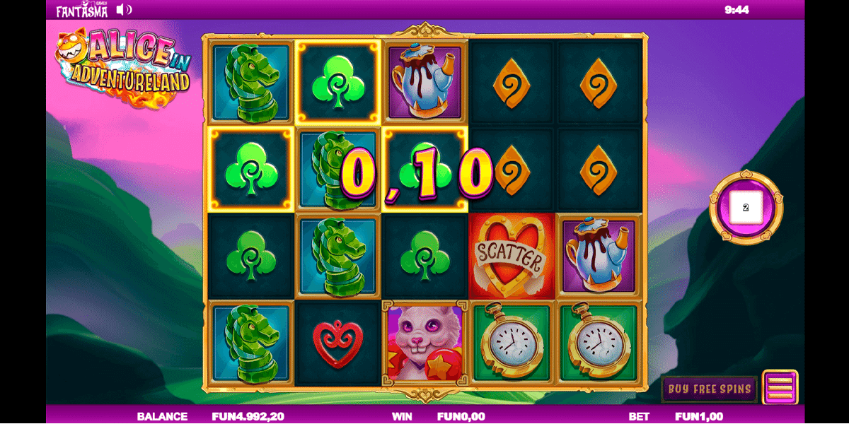 alice in adventureland fantasma games casino slots 