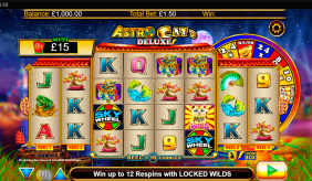 Astro Cat Deluxe Lightning Box Casino Slots 
