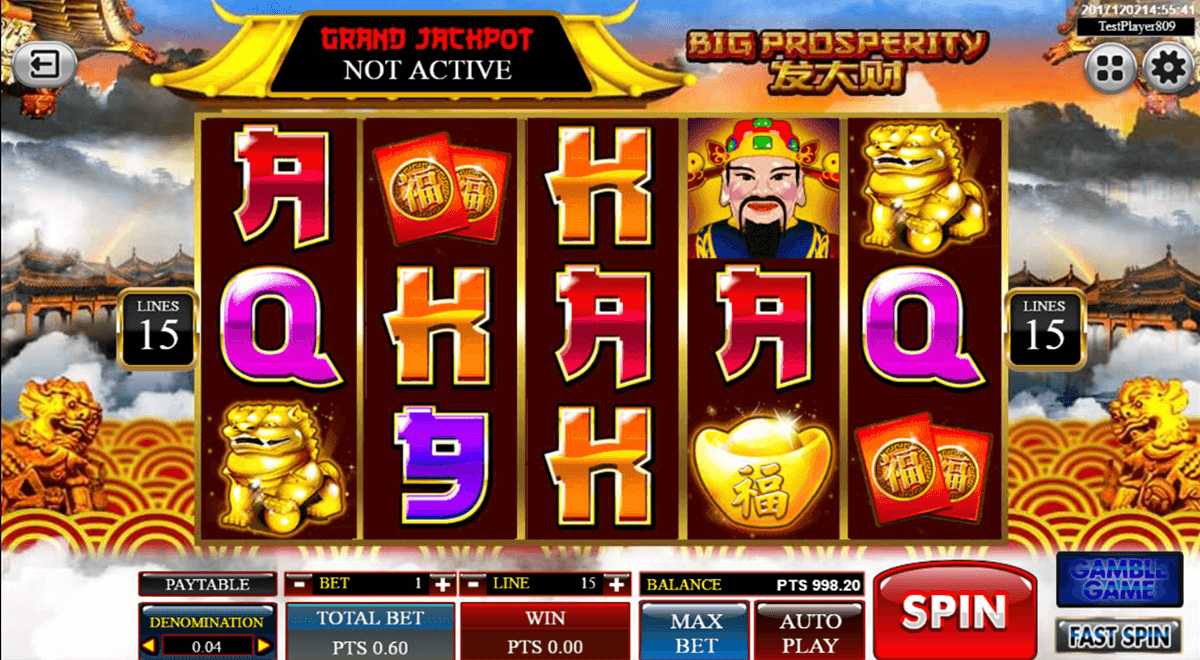big prosperity spadegaming casino slots 