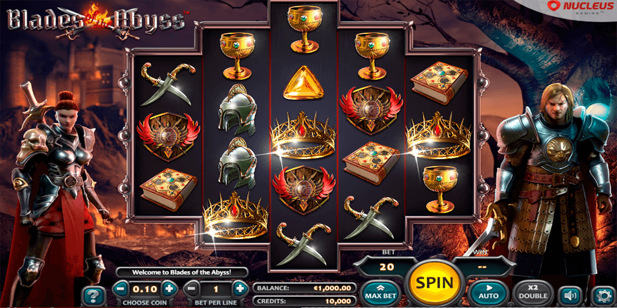 blades of the abyss nucleus gaming casino slots 